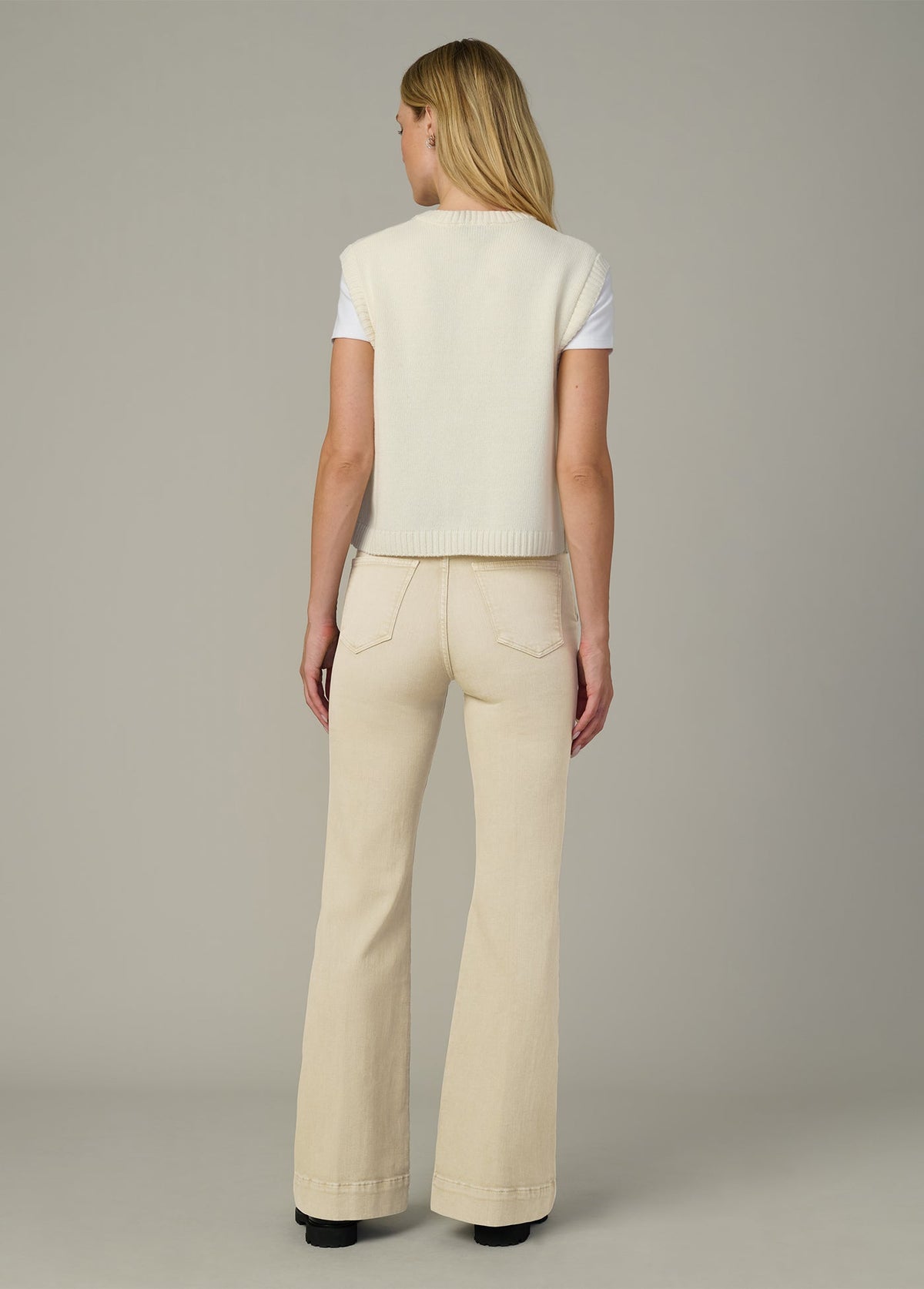 Joe's Jeans Sale THE NOA CARDIGAN VEST Ecru