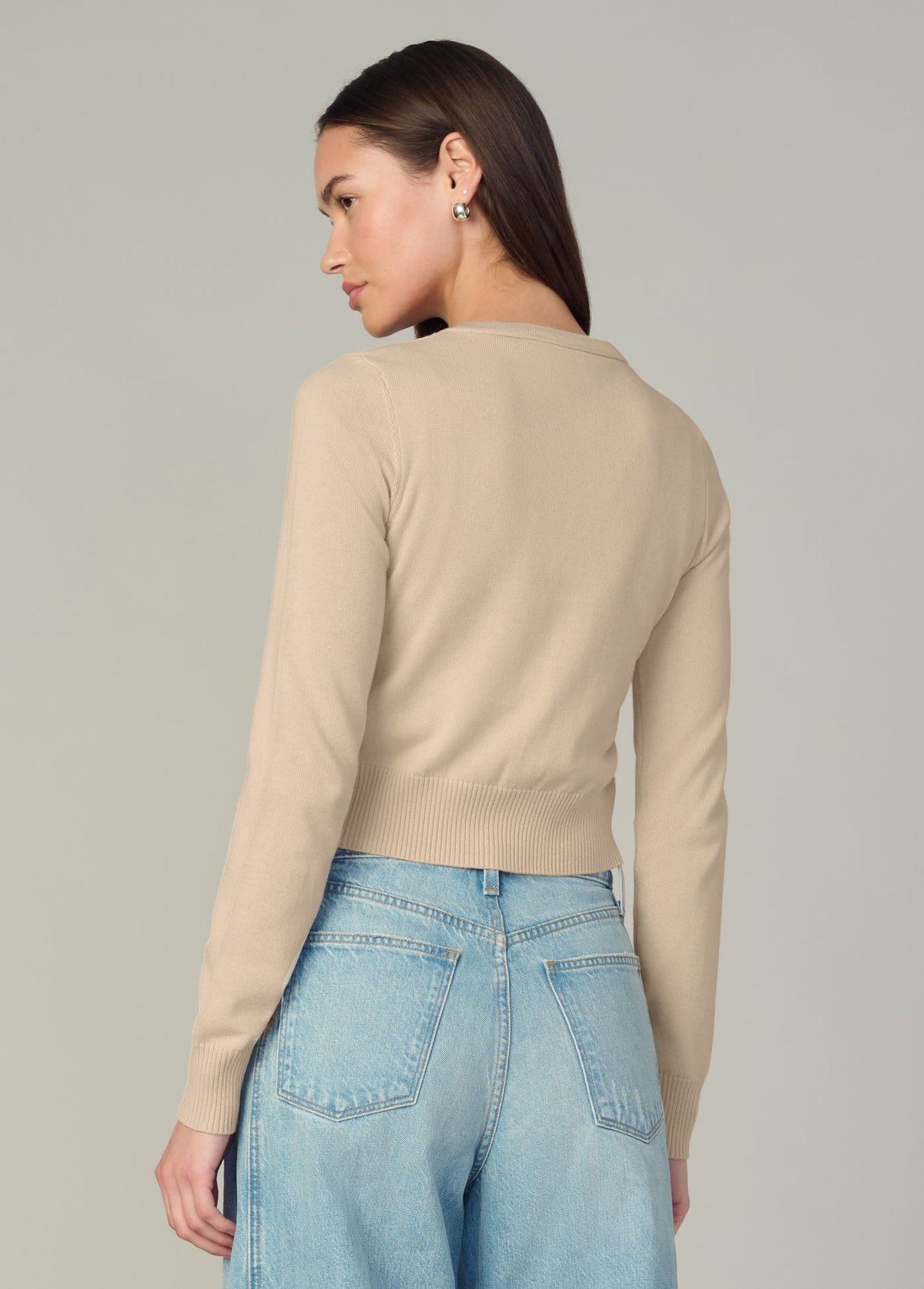 Joe's Jeans Sale THE DANI COTTON CARDIGAN Sand