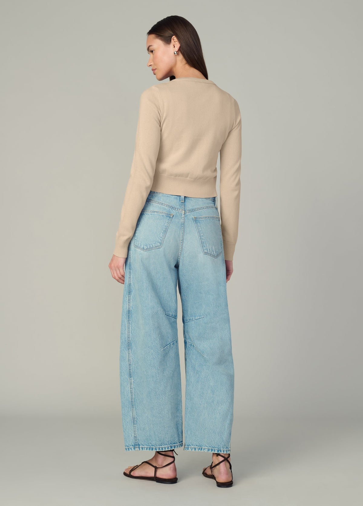 Joe's Jeans Sale THE DANI COTTON CARDIGAN Sand