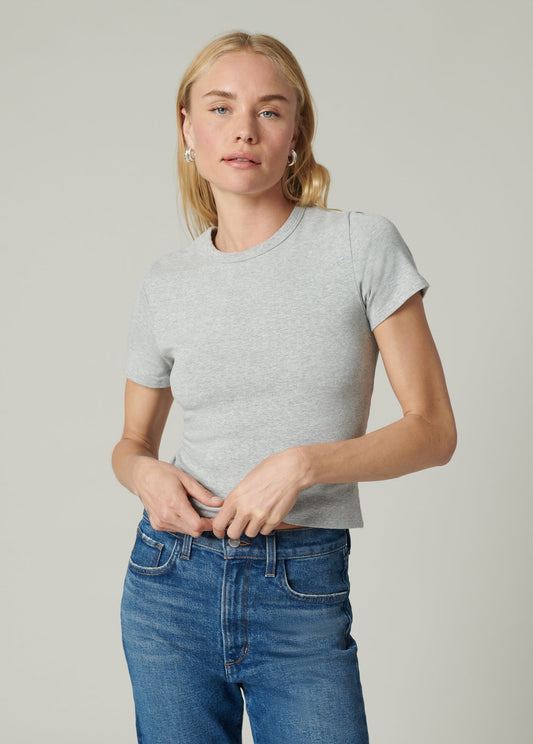 Joe's Jeans Sale THE BABY TEE Heather Grey