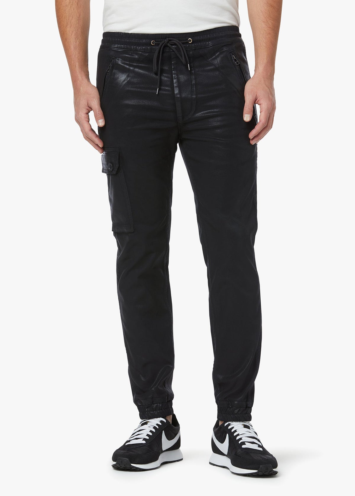 Joe's Jeans Sale DROP YOKE CARGO JOGGER Stretch Limo Coated