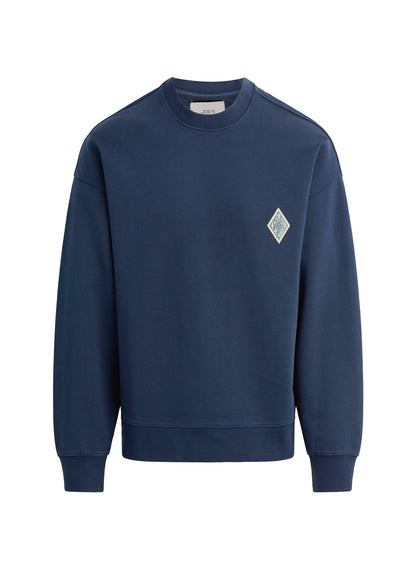 Joe's Jeans Sale EMBROIDERY CHEST PATCH SWEATSHIRT Dress Blues