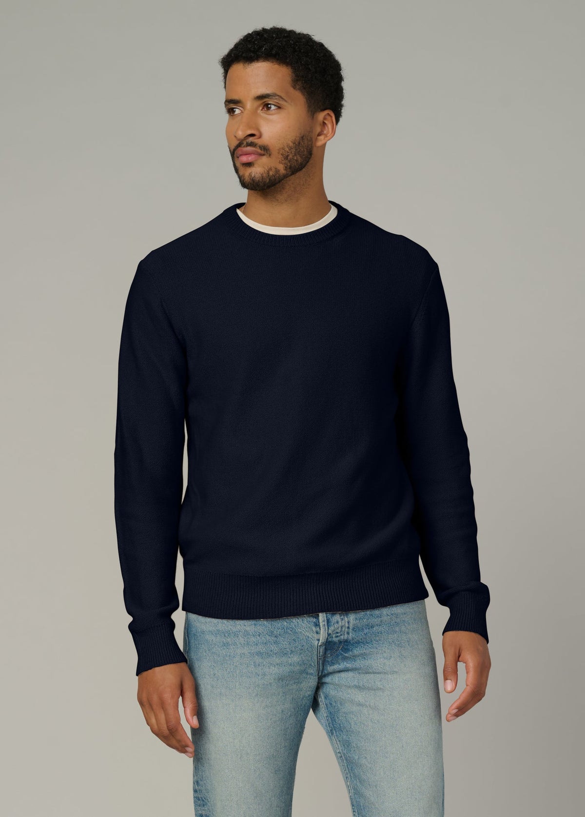 Joe's Jeans Sale THE CLASSIC CREW NECK Baritone Blue