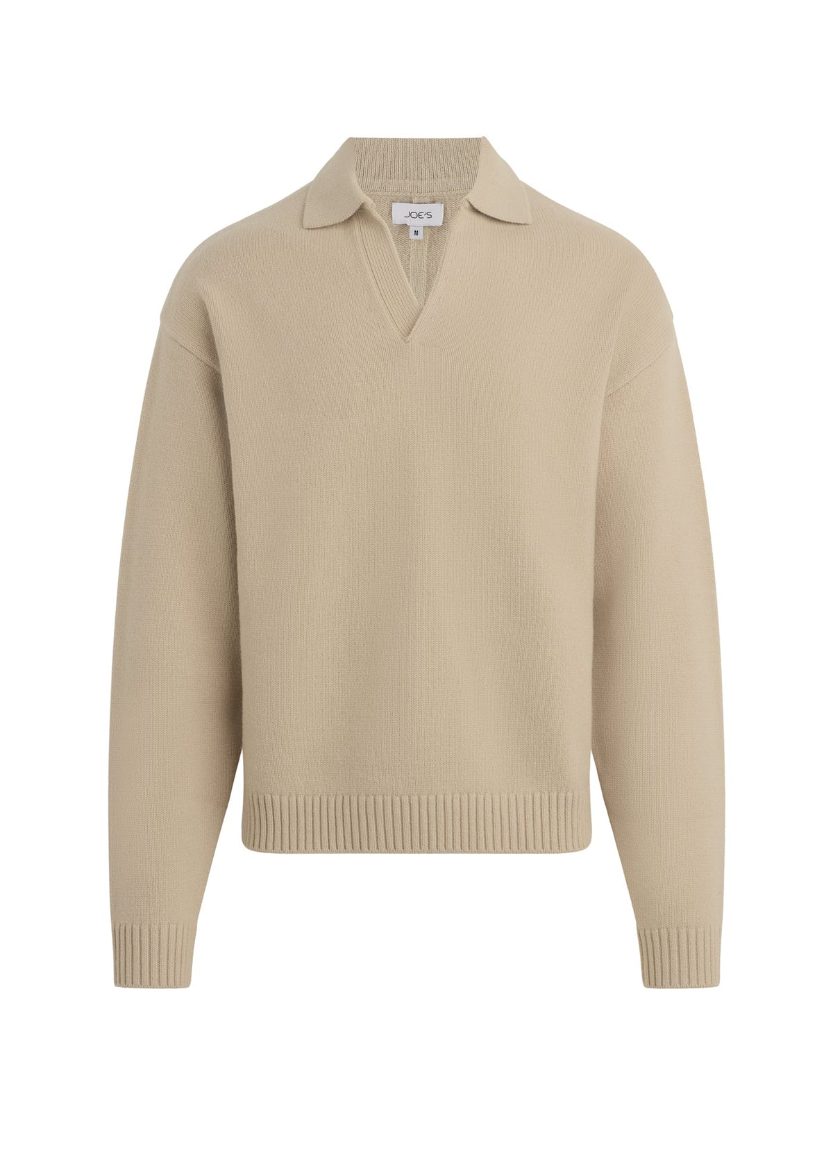 Joe's Jeans Sale RELAXED POLO SWEATER Simply Taupe