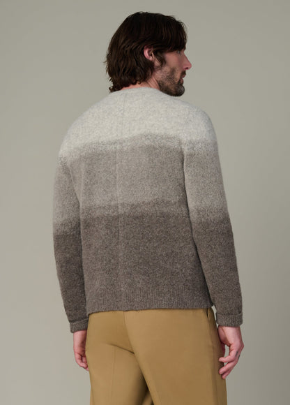 Joe's Jeans Sale OMBRE STRIPED CREW NECK Autumn Shades