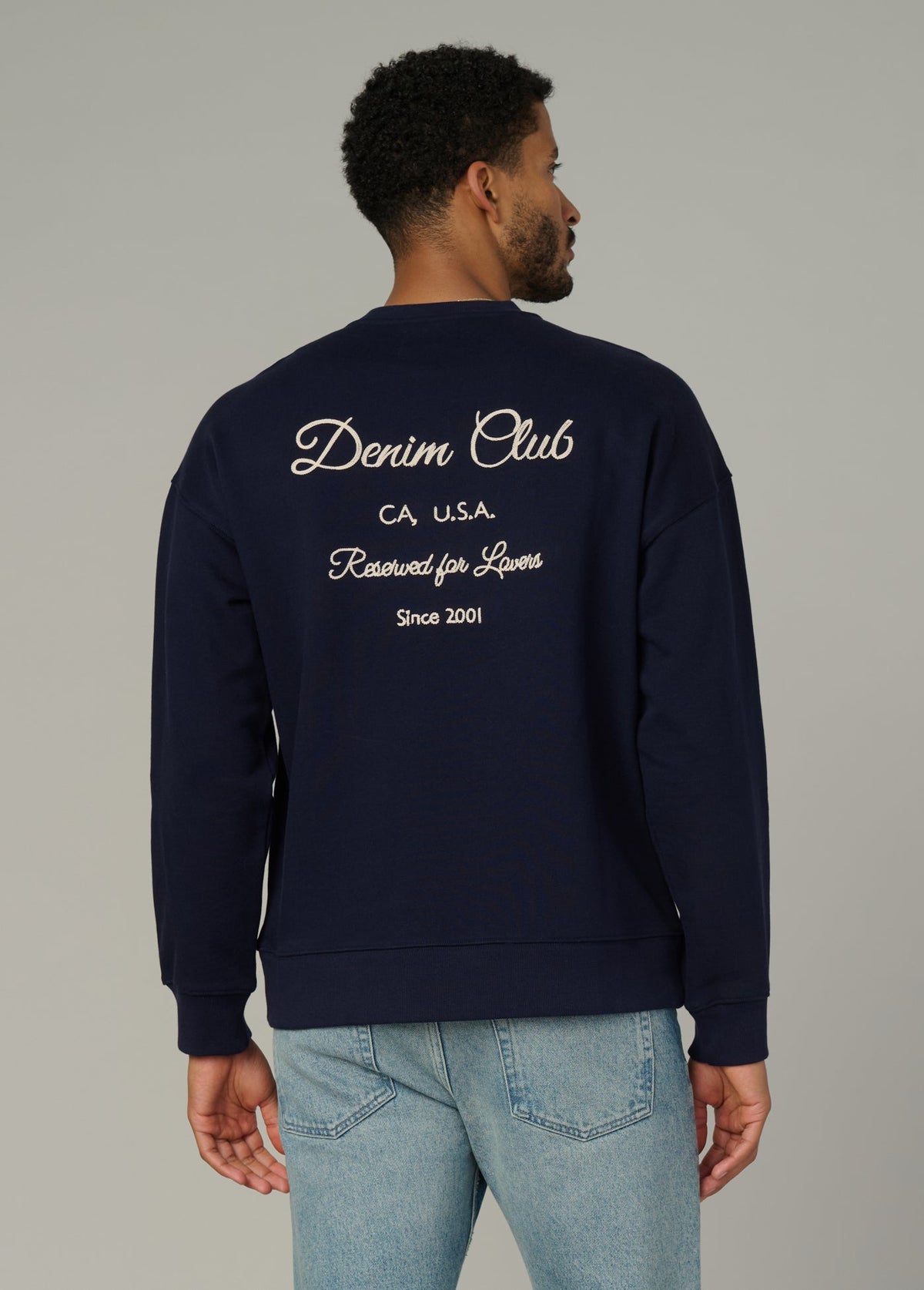 Joe's Jeans Sale DENIM CLUB SWEATSHIRT Baritone Blue