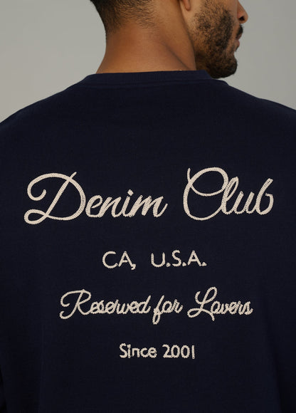 Joe's Jeans Sale DENIM CLUB SWEATSHIRT Baritone Blue