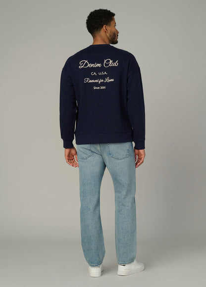 Joe's Jeans Sale DENIM CLUB SWEATSHIRT Baritone Blue