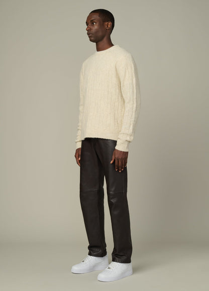 Joe's Jeans Sale THE ALPACA CABLE SWEATER Winter Sand