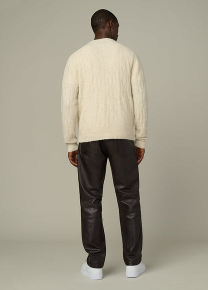 Joe's Jeans Sale THE ALPACA CABLE SWEATER Winter Sand