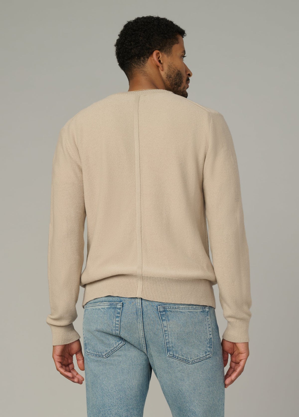 Joe's Jeans Sale THE CLASSIC CREW NECK Simply Taupe
