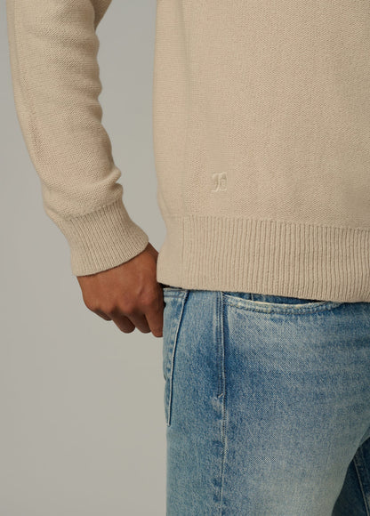 Joe's Jeans Sale THE CLASSIC CREW NECK Simply Taupe