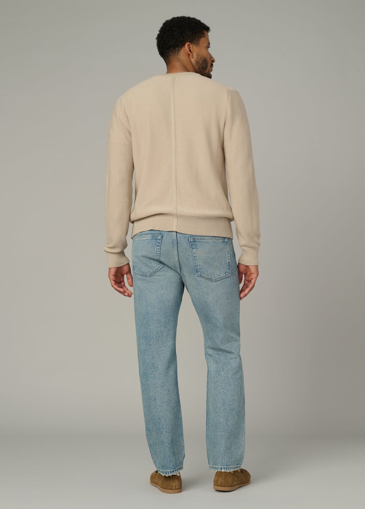 Joe's Jeans Sale THE CLASSIC CREW NECK Simply Taupe