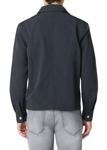 Joe's Jeans Sale NYLON ZIP JACKET Jet Black